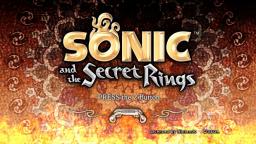 Sonic and the Secret Rings Title Screen